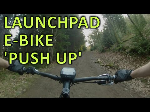 Forest of Dean Launchpad 'Push Up' on an e-bike