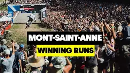 Winning Runs from Mont-Saint-Anne DH World Cup 2022