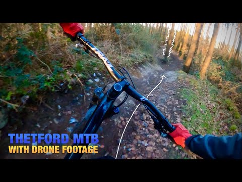 Thetford MTB with Drone Footage