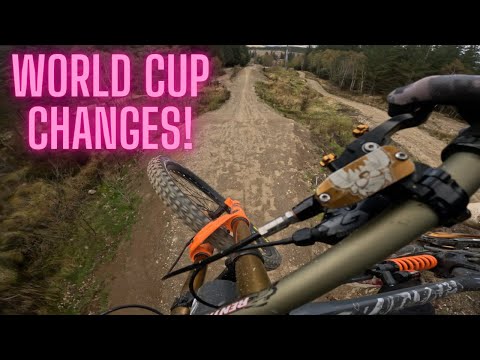 Adam Brayton Previews Fort William World Cup DH Track Changes