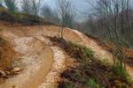 New Blue Trail under construction at Cwmcarn Forest