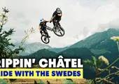 Watch: Tons Of Air Time at Châtel Bike Park!