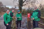 A new 700m section of the red-graded trail opens at Haldon Forest