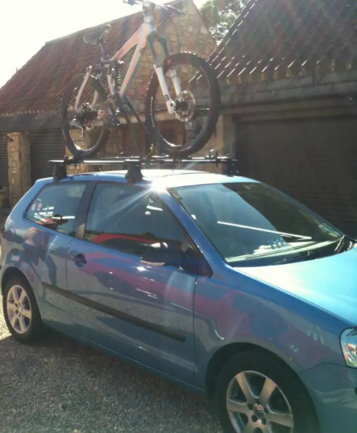 All packed and ready to hit the trails in Wales! C