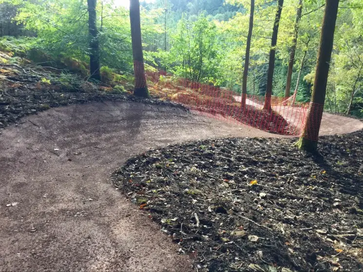 New Gravity Bike trail at the Forest of Dean. 