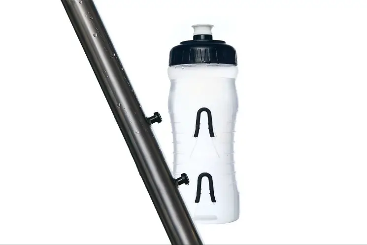 Fabric cageless water bottle system