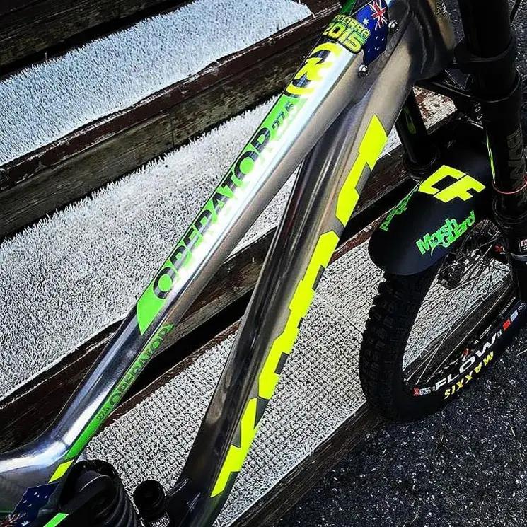 Connor Fearon's special edition World Champs kona 