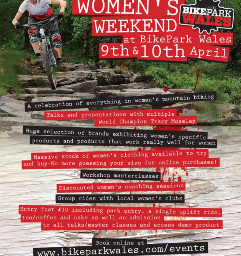 BikePark Wales Women's Weekend Final Details