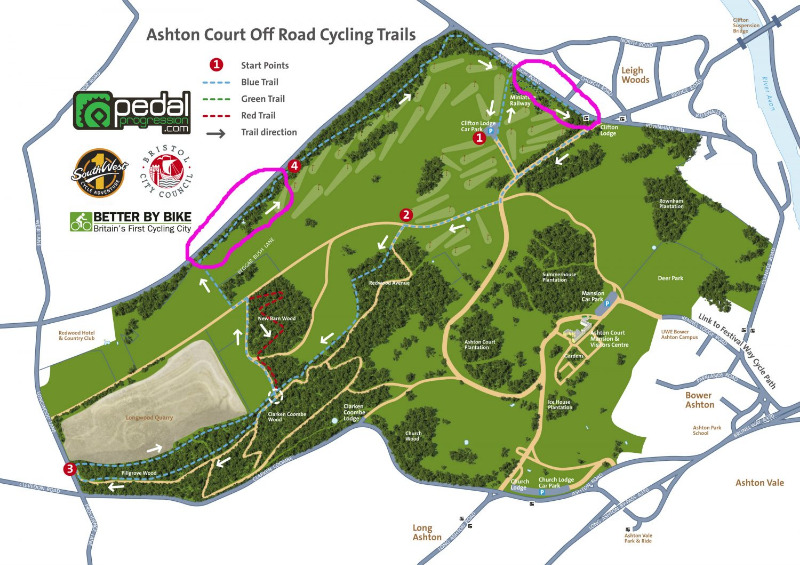Ashton Court Mountain Bike Trails