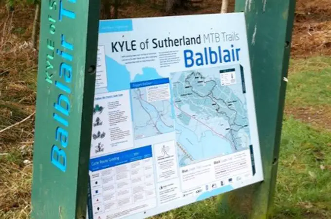 Balblair Mountain Bike Trails - 