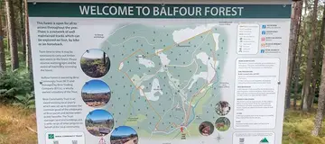 Balfour Forest Mountain Bike Trails