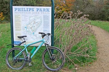 Philips Park Mountain Bike Trails - 