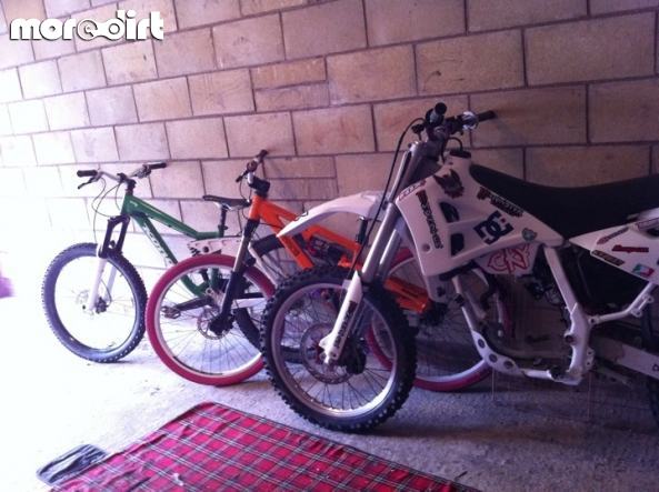 kona stinky /mountain cycles/gilera - stinky08\ slopestyle build \ 125 fmx bike 