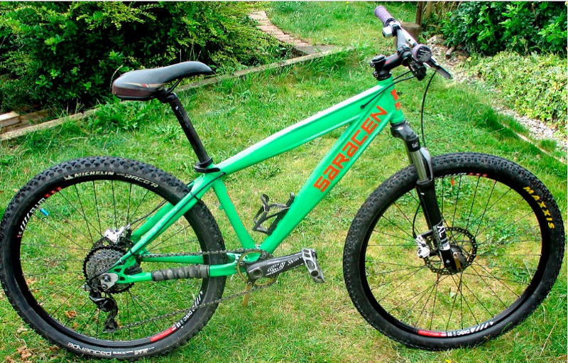 Saracen frame, custom build - X-ile