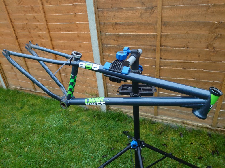 DMR Bikes 898 26フレーム ブラック/ブルー DMR Bikes 898 26フレーム ブラック/ブルー - メルカリ