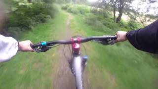 Single track at Moel Famau