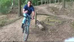 Solving a Rubiks Cube while riding single track...