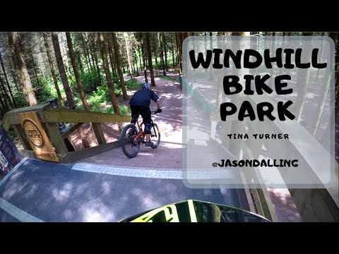 WINDHILL BIKE PARK FOLLOW CAM TINA TURNER!