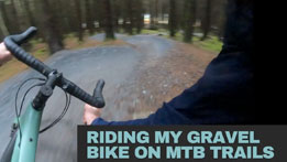 Can you ride MTB trails on a gravel bike?