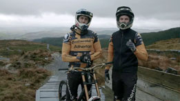 Gee & Dan take on Dyfi Bike Park's 50 hits searching for airtime!