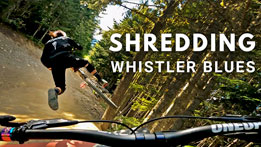 The Craziest Lap Down a Blue Trail in Whistler Bike Park!