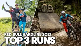 TOP 3 Downhill Runs of Red Bull Hardline 2021