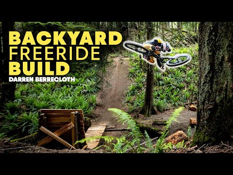 Building a WILD Freeride MTB Line - Darren Berrecloth