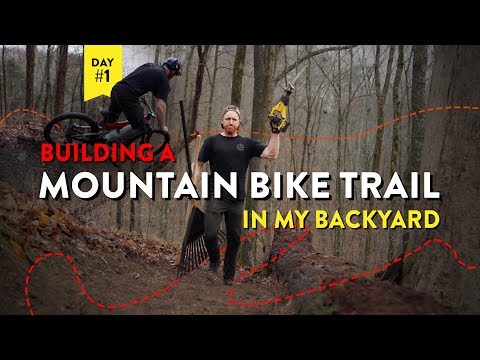 Aaron Gwin - Building a MTB Trail In My Backyard