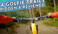 Exploring Trails At The Golfie Innerleithen!
