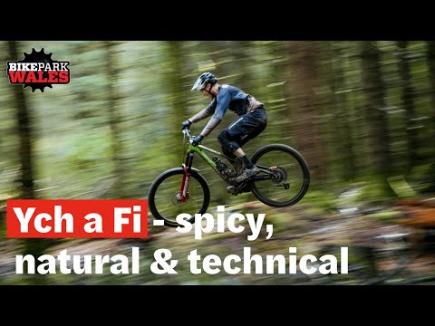 Ych A Fi - BikePark Wales newest, toughest, top to bottom red tech trail