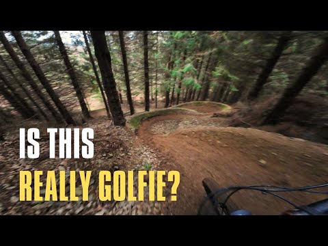 Riding Golfie's New Megatrack!