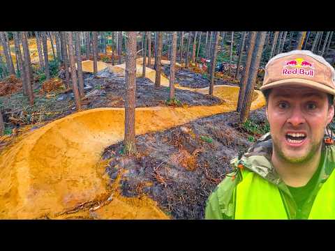 Building & Testing the new blue trail at Woburn Bike Park!