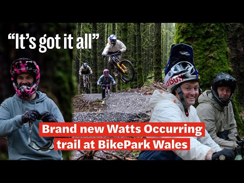 Brand new Watts Occurring trail at BikePark Wales RIPS!