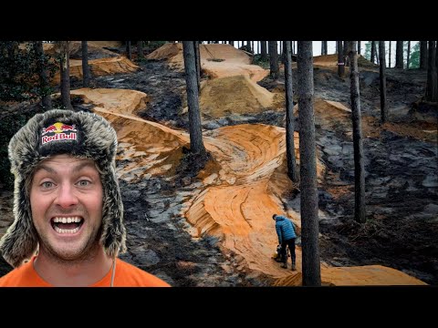 Building & Riding a full new MTB Flow Track at Woburn Bike Park!