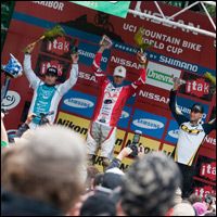 Roger Rinderknecht finishes 3rd at the 4X World Cup in Maribor, Slovenia