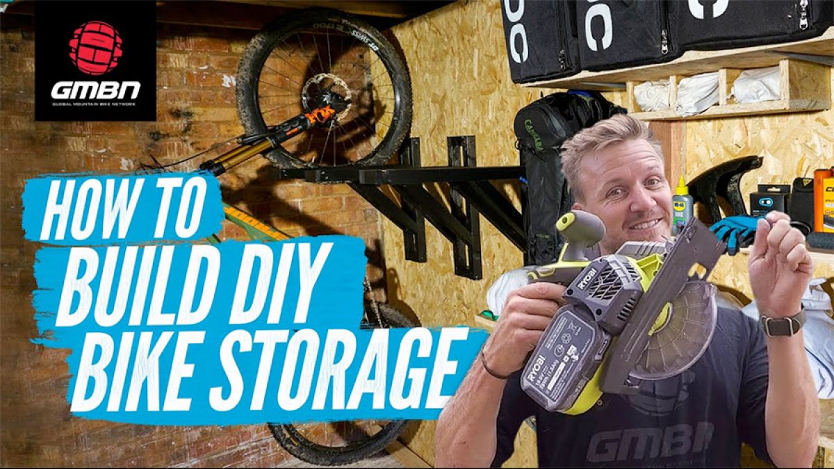 Watch: How To Build DIY Mountain Bike Storage