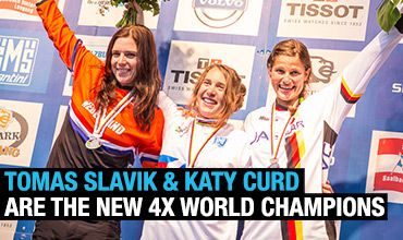 Tomas Slavik & Katy Curd are the new Four-cross World Champions