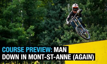 Course preview: Man down in Mont-St-Anne (again)