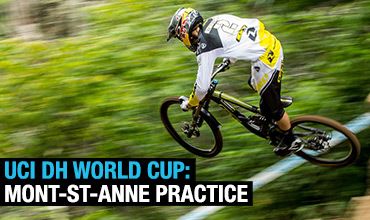 UCI DH World Cup: Mont-St-Anne practice