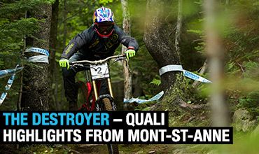 The Destroyer – Quali highlights from Mont-St-Anne