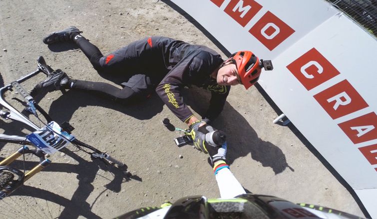 Hit the Hafjell XCO track with Claudio Caluori