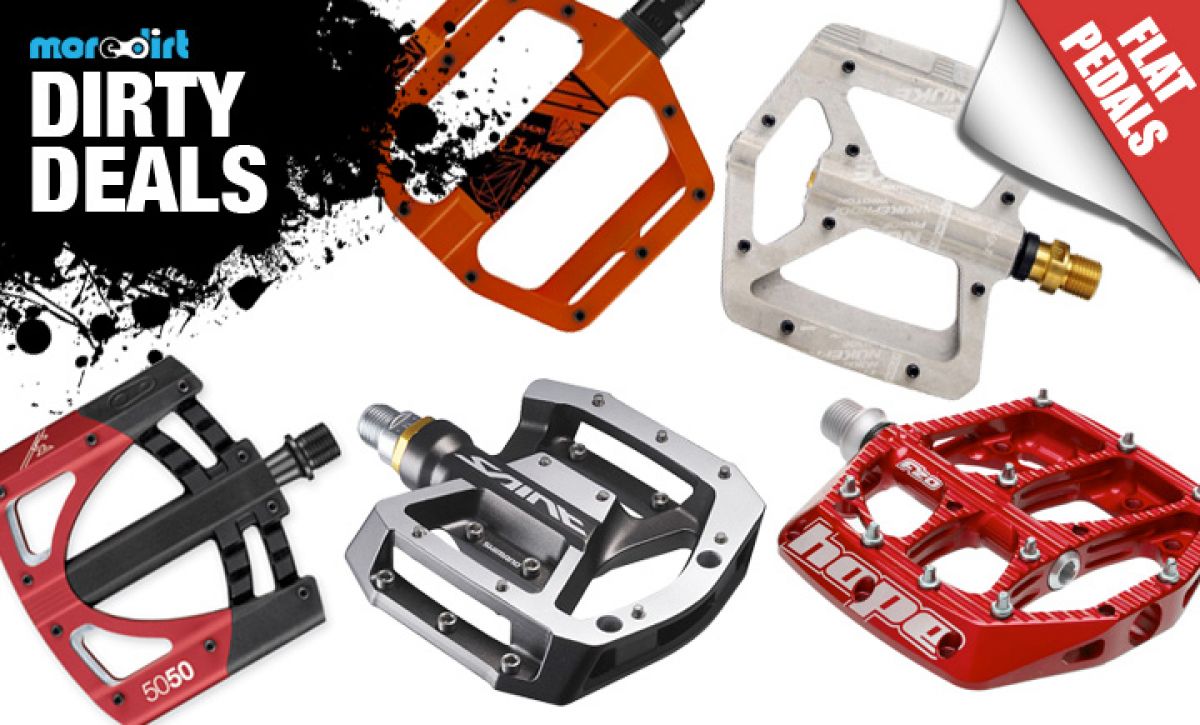 Five Mountain Bike Flat Pedal Bargains
