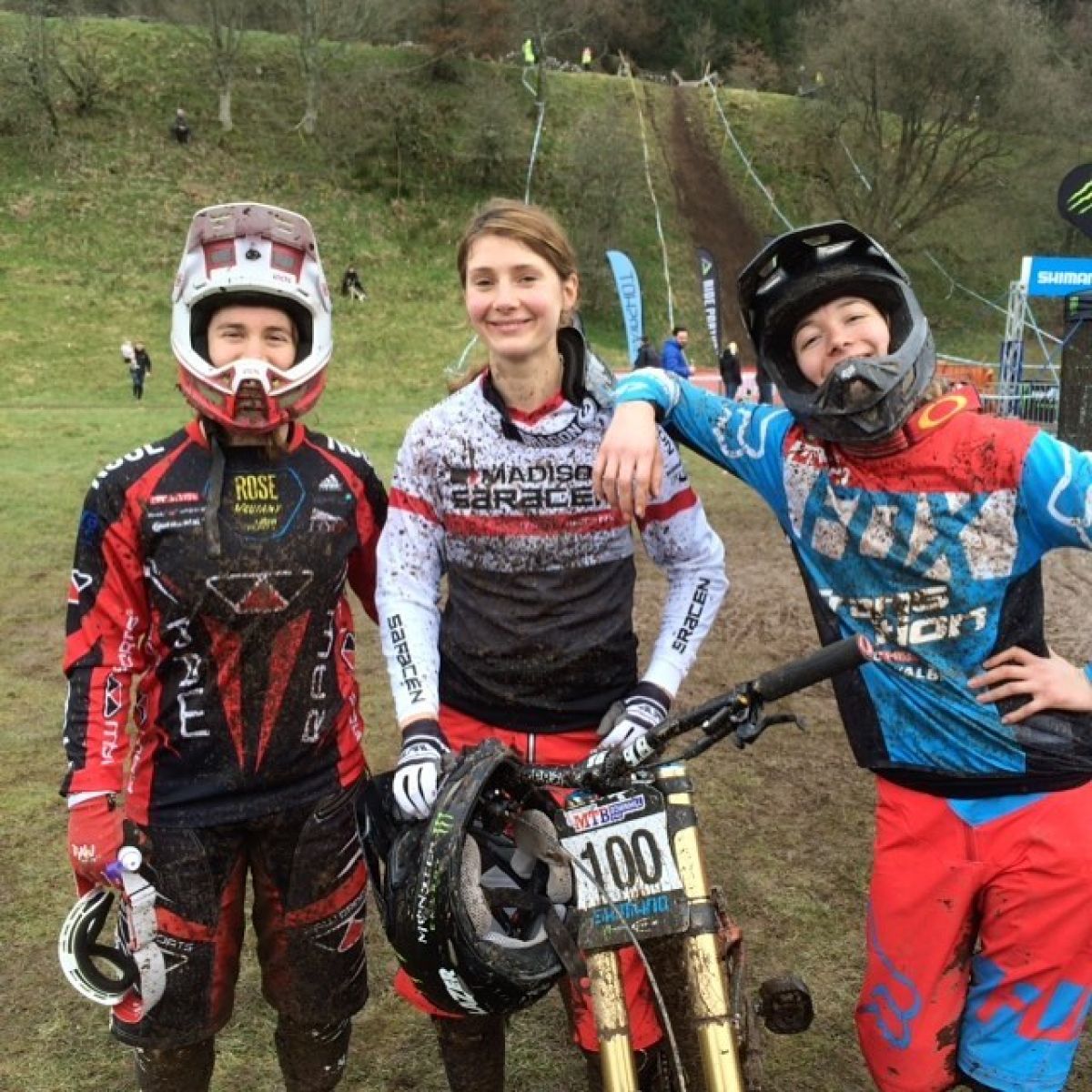 British Downhill Series 2016 - RD1, Ae Forest - Results