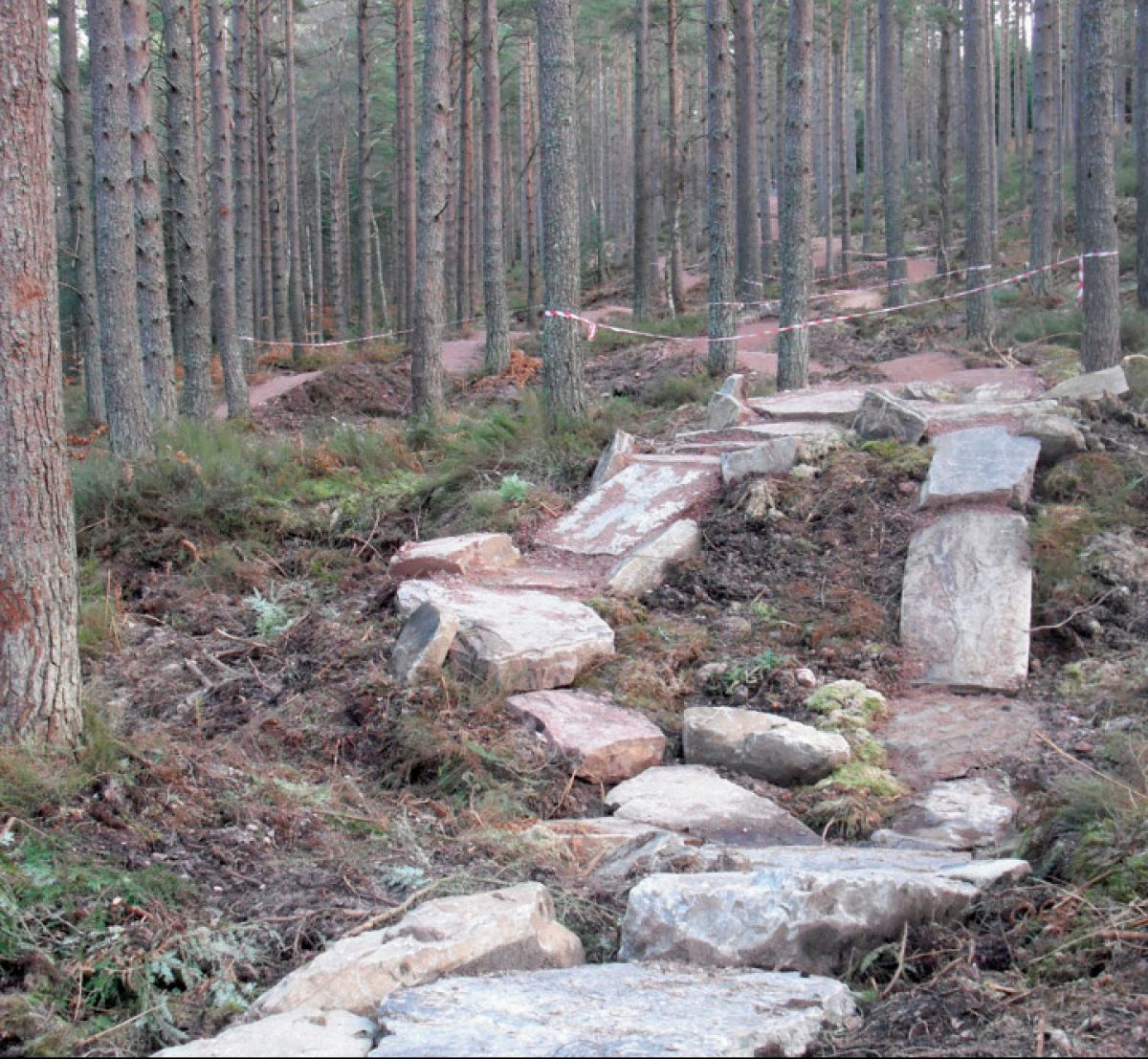 Monster Mountain Bike skills area opened in Fochabers