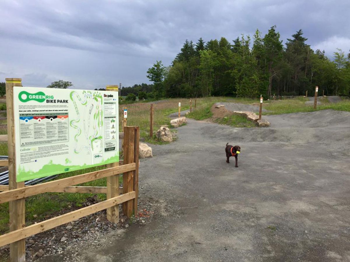 New Mountain Bike Park opens in Falkirk, Scotland