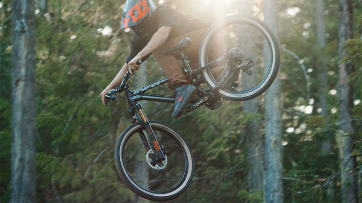 Rip Down a Dream Slalom Mountain Bike Track