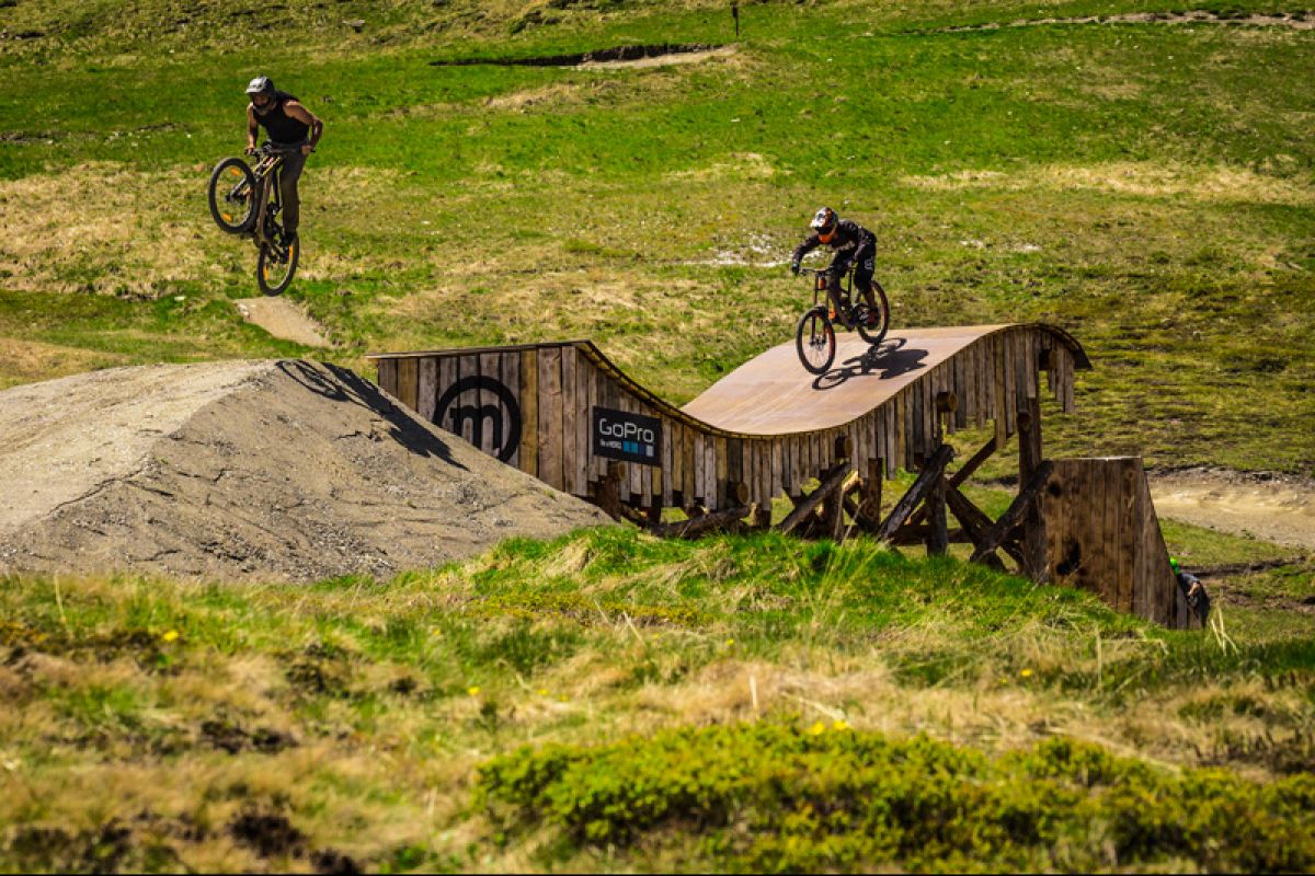 Mottolino bikepark: NEW slopestyle course open