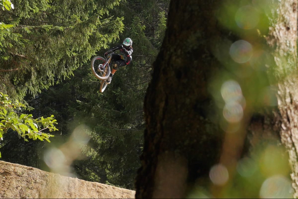 Perhaps the Best Jump Trail in the Alps?