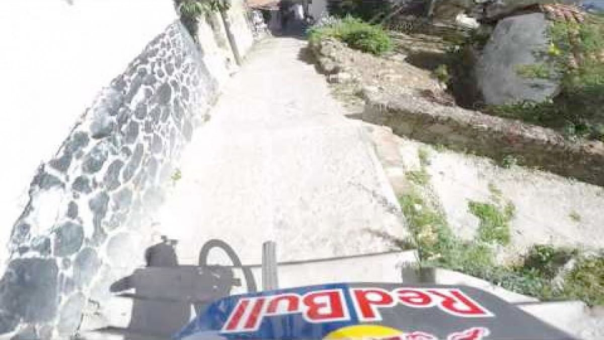 Finn Illes GoPro run from the Taxco Urban Downhill