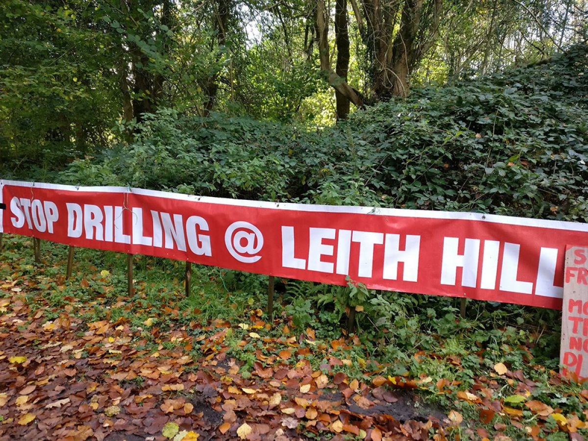 Surrey Hills MTB Trails under threat from oil drilling